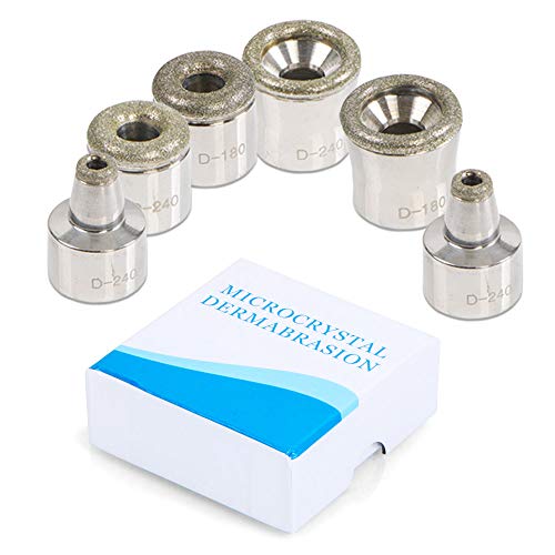 Nmeisi 6 Microdermabrasion Tips Replacement For Facial Diamond Peel Facial Machine #TOP5