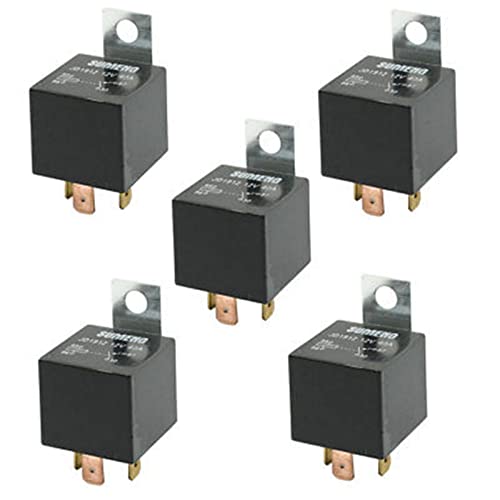 Relais voiture 12V 40A SPST 4 broches normalement ouvert pour circuit électrique auto