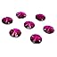 Pietre da cucire rivoli amethyst aurora boreale - Nuova ErreBi STRASS