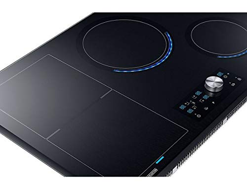 Samsung NZ84J9770EK/EF 80 cm autarkes Induktionskochfeld mit Virtual Flame