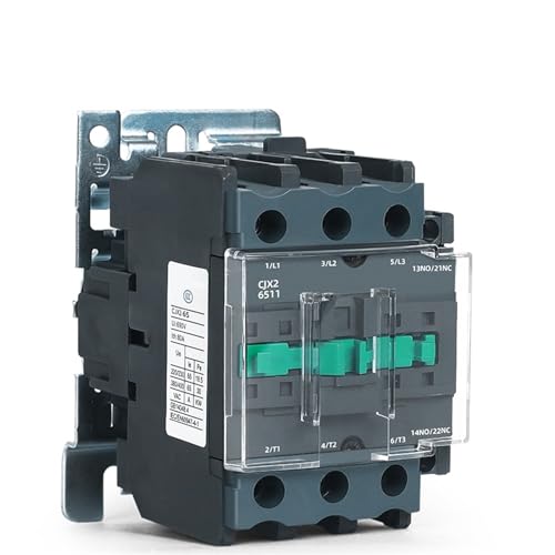 Contacteur AC CJX2-6511 relais inverseur 380V pour armoire électrique triphasée