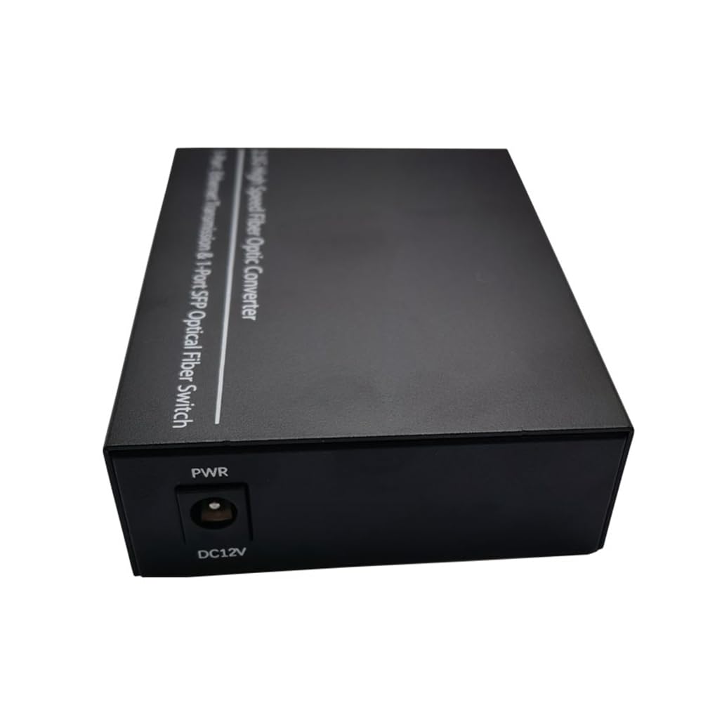 2,5G Glasfaser-Medienkonverter, Gigabit-SFP-Transceiver, 1000 Mbit/S, Kompatibel mit Gängigen E/GPON EU-Steckern