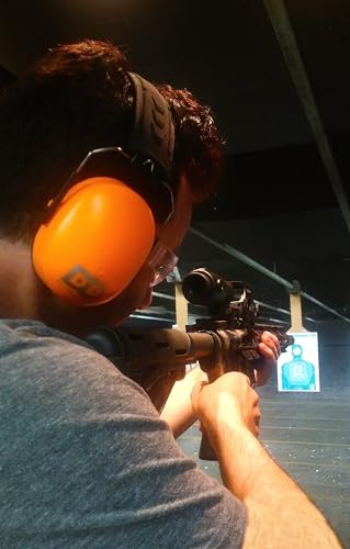 DECIBEL DEFENSE Professional Safety Ear Muffs 37dB NRR - The HIGHEST Rated & MOST COMFORTABLE Ear Protection For Shooting & Industrial Use - THE BEST HEARING PROTECTION GUARANTEED - Thumbnail 6