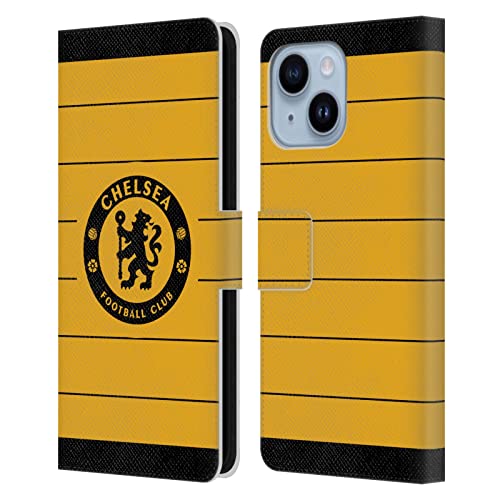 Étui portefeuille Chelsea FC iPhone 14 Plus en cuir avec support vidéo