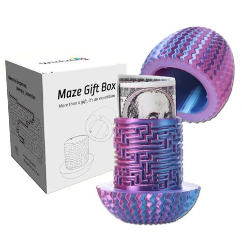 Mystery Egg Maze Puzzle Box - Reusable 3D Printed Brain