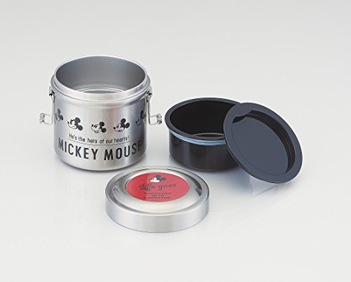 スケーター 保温弁当箱 丼ぶり型 600ml ミッキーマウス マテリアル 真空 ステンレス