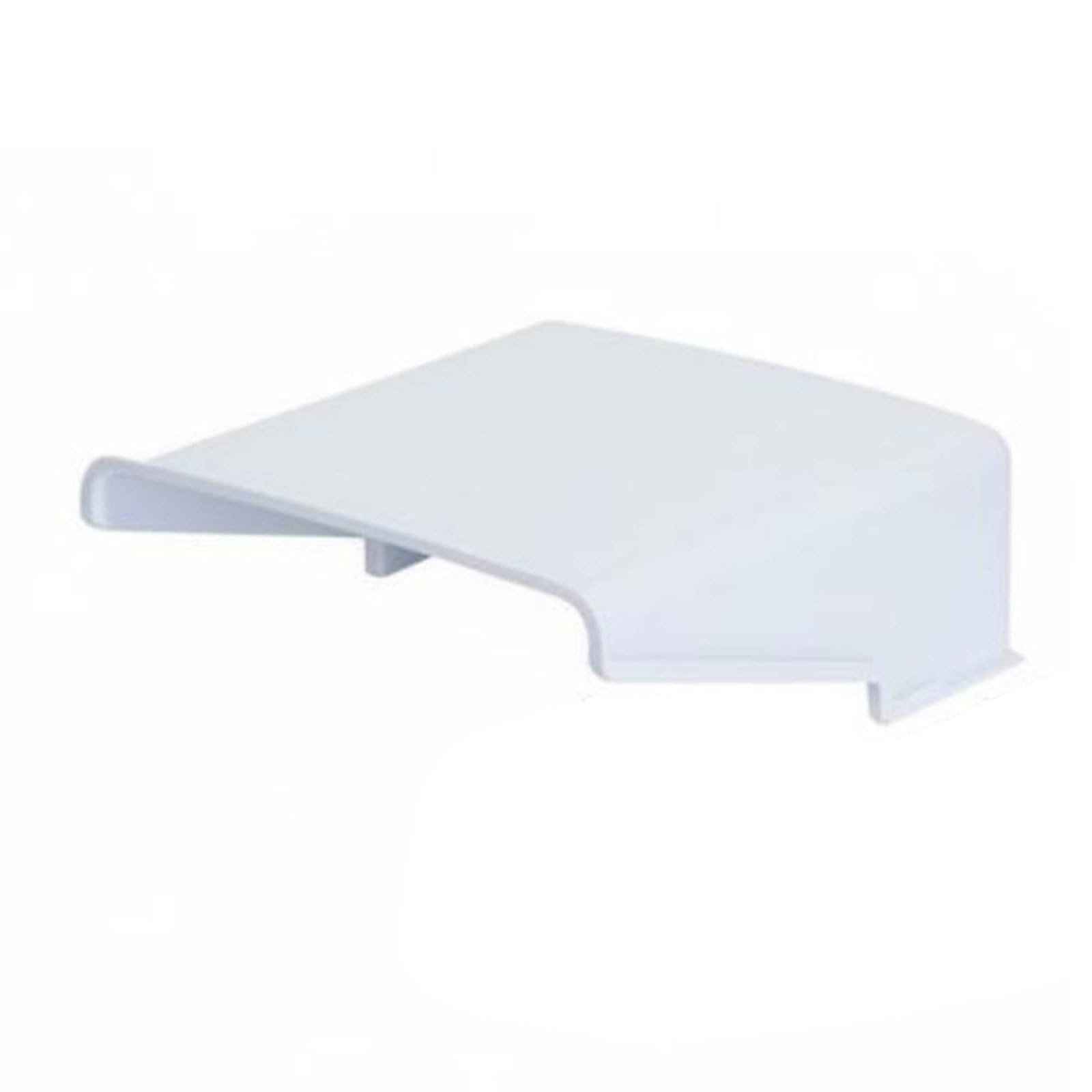 Rainproof Outdoor Camera Rain Cover Weatherproof Plastic Camera Sun Shade Dustproof Anti Coating for Front Door, Parking Lot, Driveway, White-image-5