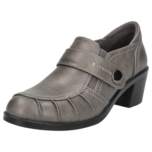 Easy Street Women's Ballad Ankle Boot, Grey, 10