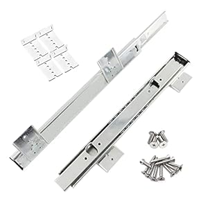 MUIDSEN Kugelschlitten Tastaturablageführungen, 30-35cm