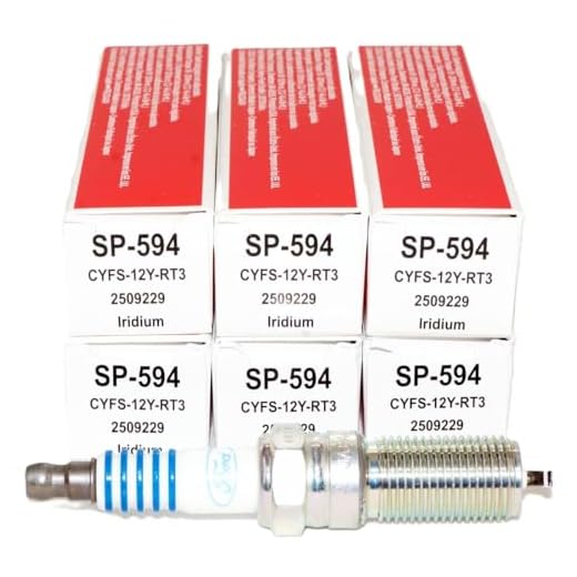 Motorcraft OEM SP594 Iridium Spark Plugs (6 pack) CYFS12YRT3