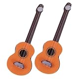 Modèle de mini guitare - la conception traditionnelle avec une excellente finition rend mini instrument de musique attrayant, instrument modèle de mini guitare