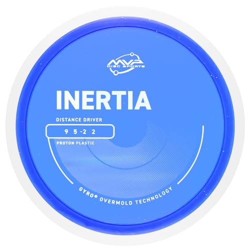 MVP Disc Sports Proton Inertia Disc Golf Distance Driver (170-175g / Colors May Vary)