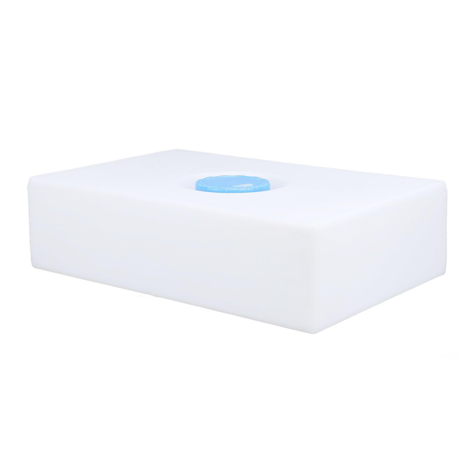Depósito de almacenamiento de agua dulce LLDPE de 5 galones, depósito cuadrado con apertura de boca de 85 mm, ideal para caravanas, remolques, barcos, yates, macetas hidropónicas