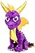 USA OFFICIAL Spyro Peluche 35 cm Dragón Morado Dragón Sentado Videojuego Plush