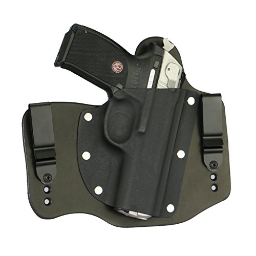 p345 clip - FoxX Holsters Ruger P345 in The Waistband Hybrid Holster Tuckable, Concealed Carry Gun Holster