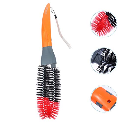 CLISPEED Escova de Detalhamento de Carro Escova de Limpeza de Motor de Veículo Escova Longa de Pneu
