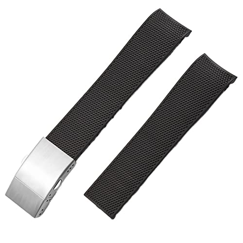 Bracelet caoutchouc pour Longines Hydroconquest L3 finition luxe avec logo