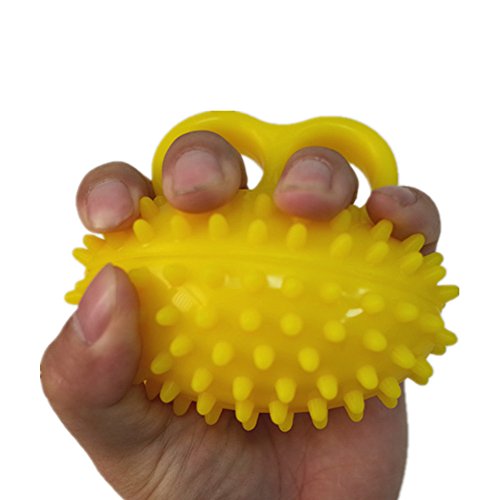 Windvape Spiky Squeeze Balls with Finger Grip Hand Exerciser Strengthening Training for Athletes, Musicians Physical Therapy for Arthritis, Carpal Tunnel, Stroke Rehab, Stress Relief Massager