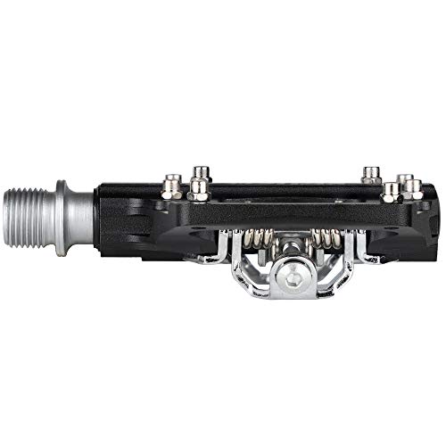 Venzo Multi-Use Compatible With Shimano Spd Mountain Bike Bicycle Sealed Clipless Pedals - Dual Platform Multi-Purpose - Great For Touring, Road, Trekking Bikes #TOP3