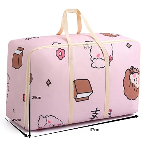 Bolsas de almacenaje de ropa y mantas plegables de 57x49x29cm 3