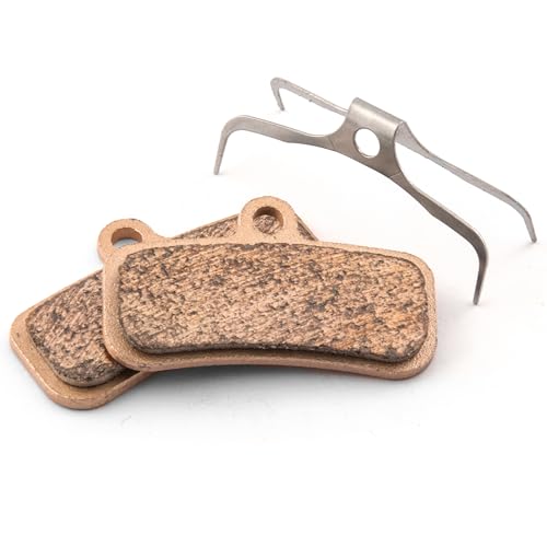 Clarks Cycle Systems Disc Brake Pads, Compatible with Clarks M4 & Shimano XTR, Deore XT, SLX, Saint, Zee, Sintered Pad Compound