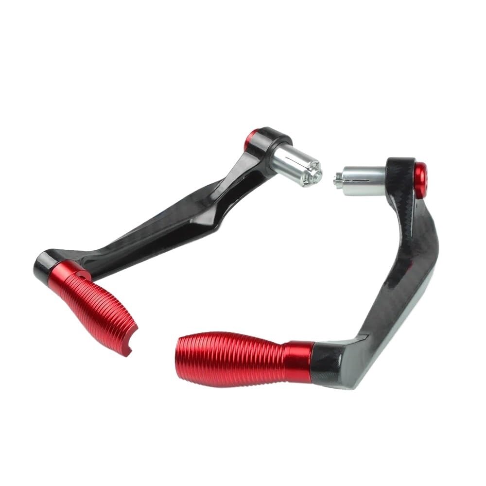 Lpuytrb Red Brake Guard Lever 1 Pair Of Carbon Fiber Motorcycle Brake Clutch Levers Handlebar Protect Guard Aluminum For Gsx-S1000 Gsx S1000 2014-2019