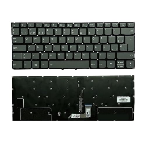 Clavier rétroéclairé espagnol Yoga C930 de haute précision