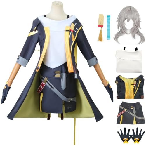 Cosplay Star Rail Stelle costume complet de Trailblazer femme avec perruque de carnaval