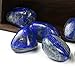 Namzi 10 Packs of Brazilian Tumbled Polished Natural Lapis Lazuli Crystals, Crystals and Healing Stones Quartz Bulk for Wicca, Reiki, Healing Energy, Chakra Stones, Witchcraft Supplies(0.5LB)