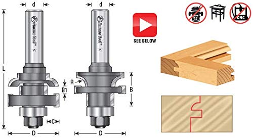 10)  旋盤チップ Amazon.co.jp: Amana Tool - (55420) 超硬チップ2ピース 凹面