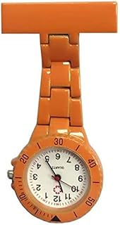 Relógio de bolso médico de pendurar com clipe para enfermeira, relógio de bolso médico, masculino, feminino, quartzo, pendurado, médico, de bolso, para enfermeiras