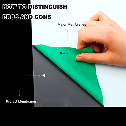 Caregy Heat Transfer Vinyl Htv Iron On Vinyl For T-Shirts 12 Inches By 20 Feet Roll (Green) #TOP1