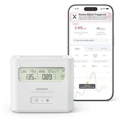 X-Sense Wi-Fi Radon Detector