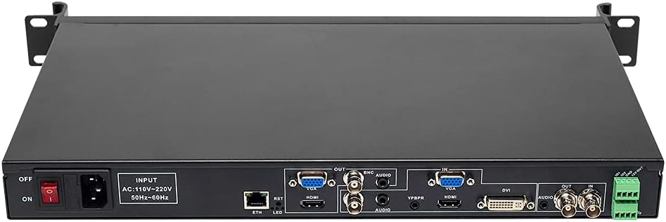 H.264 H.265 Encoder IPTV Video Encoder HDMI/VGA/DVI-D/YPBPR/CVBS/SDI Transcoder Support HDD or SSD Recording