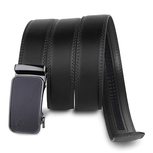 Image of ZORO Men's Vegan Leather Belt for Men, Formal /Casual,Autolock| Fit on up to 38 Inches Waist size (Free Size)