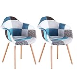 Diseño elegante y retro: los patrones geométricos retro muestran una personalidad única y carácter a esta silla.