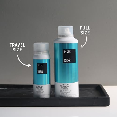 Spray brillo transparente IGK Disco Disco set 2 miniatura 2