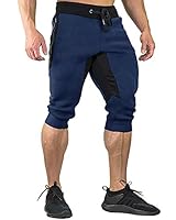 Algopix Similar Product 10 - FASKUNOIE Mens Cotton Casual Shorts