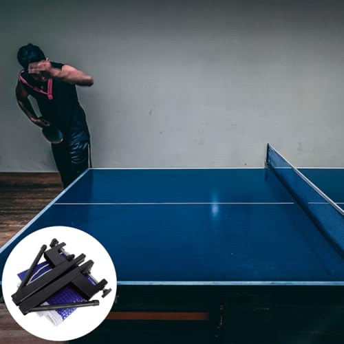 Support de filet tennis de table portable Kisangel avec poteau extérieur - 5