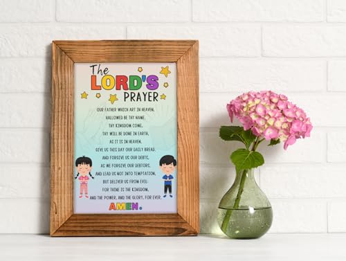 Vinilo adhesivo Lords Prayer 9 x 12 pulgadas miniatura 2