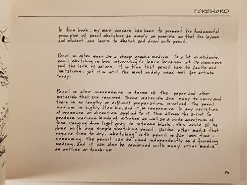 Pencil Sketching 0442291779 Book Cover