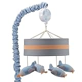 Lambs & Ivy Silver Cloud Musical Mobile