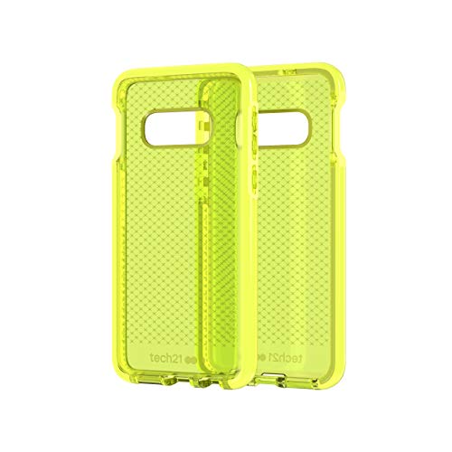 Coque Samsung S10E antichoc FlexShock Evo Check fine jaune