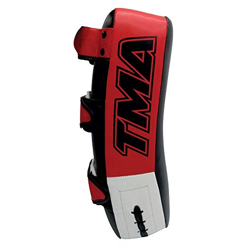 TMA Muay Thai Pad for Training, Curved Kickboxing Kicking Strike Shield, Coaching Kick Boxing, MMA, Martial Arts, Karate, Taekwondo, Punching, Foot, Knee and Elbow Target (1 Pcs Sold AS Single) - Thumbnail 6