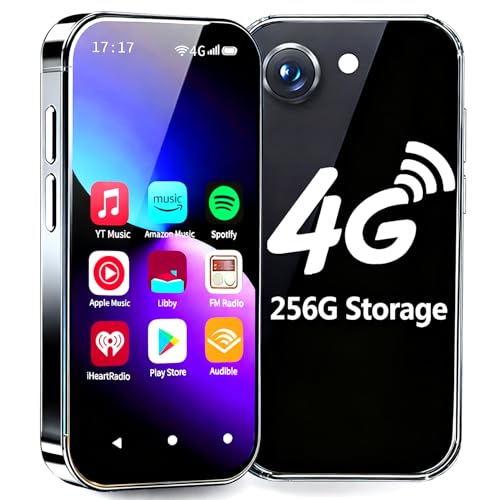 160GB MP3 Player with Bluetooth and WiFi & 4G, MP3 MP4 Player with Amazon Music Spotify, 3.0 Touchscreen Digital HiFi Music Player, Portable Android MP3 Player with YouTube, Apps, Camera