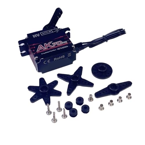 Servomoteur étanche 70kg haute tension engrenage acier servo puissant pour voiture RC tout-terrain