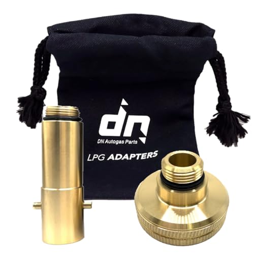 DN Autogas Parts LPG GPL 21.8mm LH Autogas Safefill Tank Refill Adapter Set Bayonet DISH With Bag
