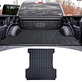 JTYZSM Truck Bed Mat for 2015-2025 Ford F150 5.5FT Bed Liner All Weather Protection Bed Cargo Mat Pickup Car Accessories(for 15-25 F-150 5.5FT)