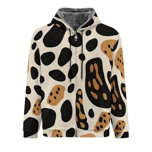 Veste polaire homme contre le froid veste chaude zippée outdoor ados