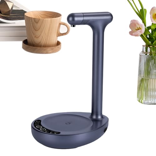 Bomba dispensadora de agua automática, recargable, 6 modos, botella de agua eléctrica, dispensador de agua potable para el hogar, cocina, camping y fiestas (portátil y fácil de usar), 6.61 x 5.51 x